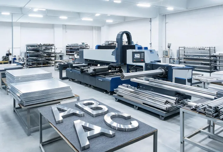 Tube and signage fabrication